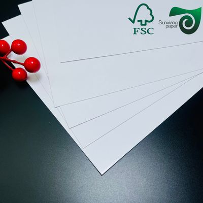 FSC 100gsm 300gsm Digital Laser Printing Coated Paper Gloss Matte Finishes Ream Packed
