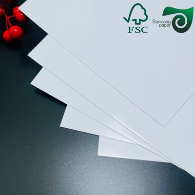 FSC Double Side Coated White Cardboard  1.5mm 2.0mm  Folding Type For Gift Boxes