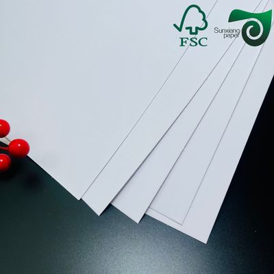 FSC Double Side Coated White Cardboard  1.5mm 2.0mm  Folding Type For Gift Boxes