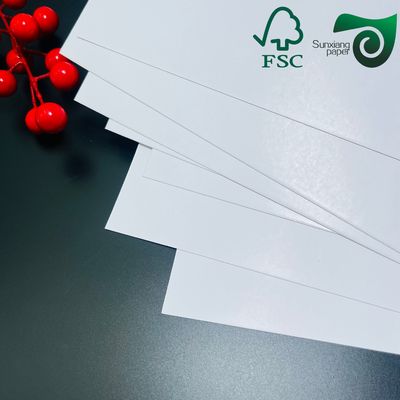0.2mm 0.13mm Laser Printing Coated Synthetic Paper Non Tearable A4 Size Cardboard