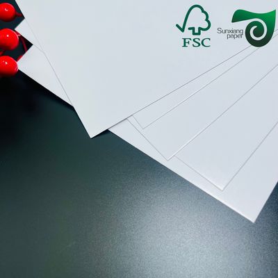 0.2mm 0.13mm Laser Printing Coated Synthetic Paper Non Tearable A4 Size Cardboard
