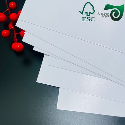 FSC Glossy Coated Paper  140gsm 300gsm  High Whiteness C2S Art Board for Color Prints
