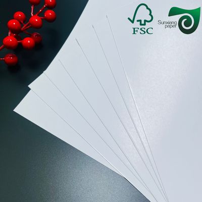 FSC  Coated Couche C2S Glossy Printing Paper  80gsm 90gsm 120gsm 140gsm