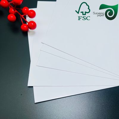 FSC 230g  250g White Water Absorbent Paper For Coaster Board Applications