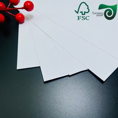 FSC 230g  250g White Water Absorbent Paper For Coaster Board Applications
