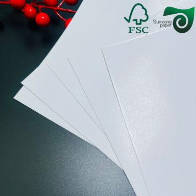 FSC Certified C2S Gloss Art Card Stock 80lb High Whiteness Double Sided Coated Board