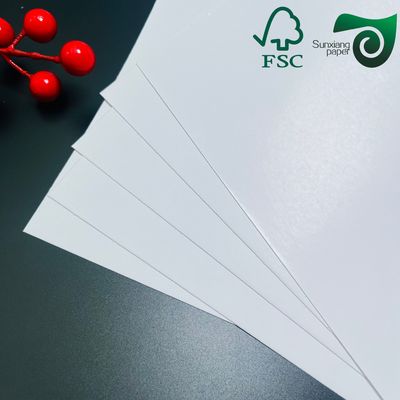 215gsm 250gsm C1S Premium White Cardboard Sheets For Cigarette Packets 700mm 1000mm