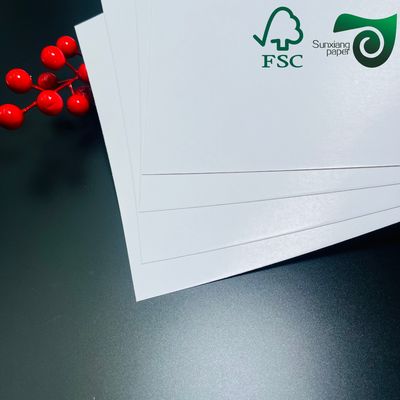 240gsm 330gsm C2S Double Sided Coated Cardboard Black Blue Core Cardstock For Poker