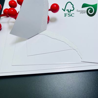 640mm 900mm White Double Sided Matt Coated Paper In 250gsm And 300gsm FSC