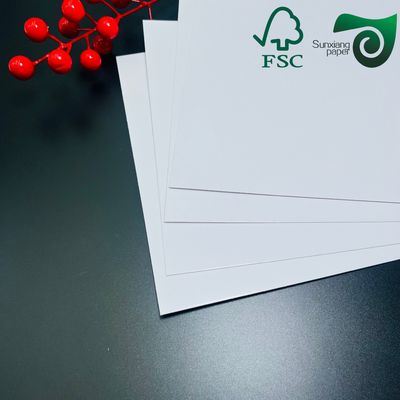 90-350gsm C2S Paper Sheets With Smooth Surface Double Side Gloss Finish