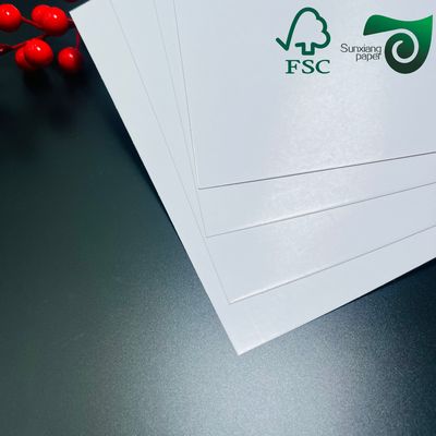 300gr 310gr Double Sided Glossy Cardboard Paper 70cm 100cm Kink Resistant