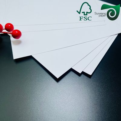 330gsm 310gsm Black Blue Core C2S Board For Making Playing Game Cardboard Art Paper FSC