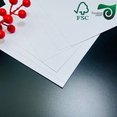 330gsm 310gsm Black Blue Core C2S Board For Making Playing Game Cardboard Art Paper FSC