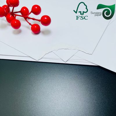 280gsm 300gsm Blue Core C2S Cardboard Matte Glossy Options for Poker Cards FSC Wrapping paper