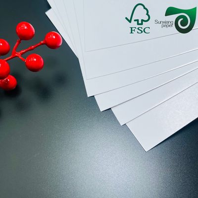 FSC 14pt 16pt Two Side Coated Couche Paper Waterproof For Advertising Postcards