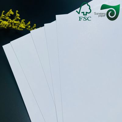300gsm Blue Core White Surface Game Card Raw Material High Stiffness Non Tearable Playing Card Board