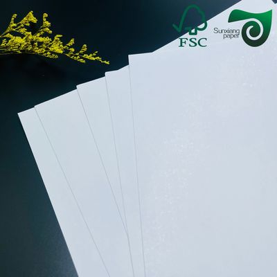 300gsm Blue Core White Surface Game Card Raw Material High Stiffness Non Tearable Playing Card Board