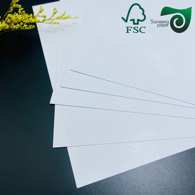 FSC Blue Core Playing Card Stock 275GSM 300GSM  Glossy Surface For Printing