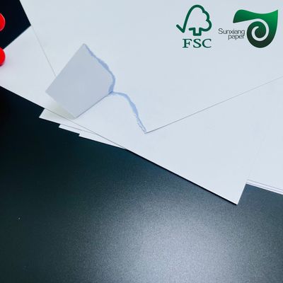 FSC Certified 71cm  95cm 280gsm  300gsm 310gsm Coated Black Core Game Card Paper