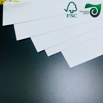 FSC 300gsm 310gsm Glossy Finished Black Core Cardstock  Ideal for Playing Cards