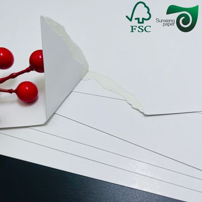 FSC C1S Coated One Side Cover Stock Virgin Wood Pulp 190gsm 400gsm Paperboard