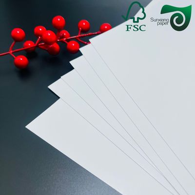 250gsm Single Sided Coated FSC Certified FBB White Ivory Board Coated One Side Paper