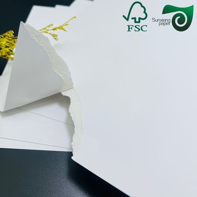FSC Certified 220gsm 270gsm C1S Gloss White Paperboard Ideal For Postcards Packaging