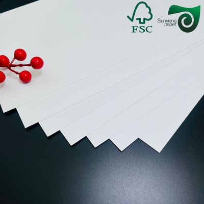 FSC Certified 12pt 14pt Foldcote Paper Board High Stiffness For Cosmetic Boxes