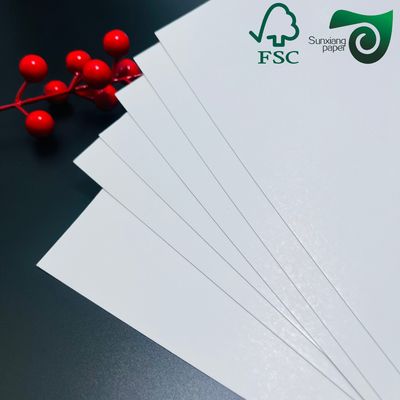 FSC Certified High Stiffness SBS Board  C1S White Clay Coated Folding Box Board