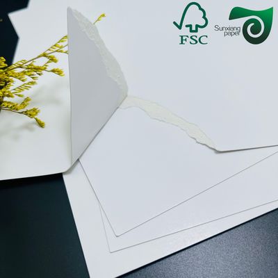 FSC High Stiffness  280gsm 400gsm One Side White Clay Coated SBS Folding Box Board