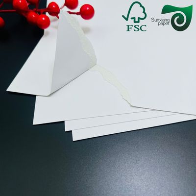 FSC Certified SBS Paper Board Rolls 230gsm 250gsm High Stiffness For Cosmetic Boxes