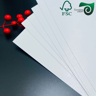 FSC Certified 250gsm C1S Coated FBB Board 100% Recycled White Ivory Cover Stock