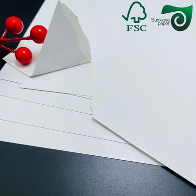 FSC Certified 12pt 14pt Foldcote Paper Board High Stiffness For Cosmetic Boxes