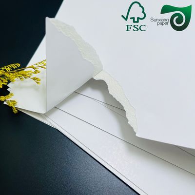 FSC 210g Food Grade C1S SBS Solid Paperboard Single Side Coated White Cardboard