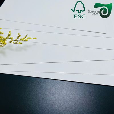 FSC Food Grade Single Side Coated Bleached Cardboard  230gsm For Premium Food Label Applications