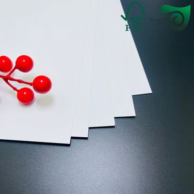 FSC Food Grade Single Side Coated Bleached Cardboard  230gsm For Premium Food Label Applications