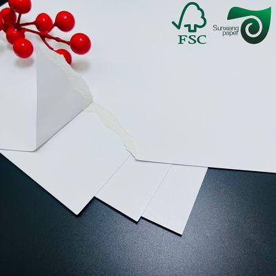 215g 235g FSC White Food Grade Single Sided Coated Board Food Packaging Grade