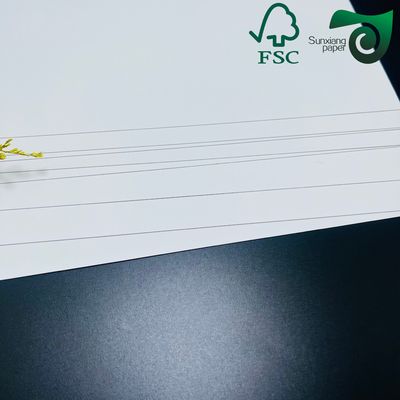 215g 235g FSC White Food Grade Single Sided Coated Board Food Packaging Grade