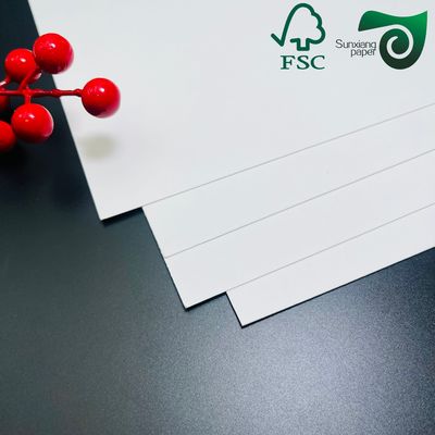 C1S Coated FBB SBS Paper Board 350gsm Lightweight Pharmaceutical Packaging Grade