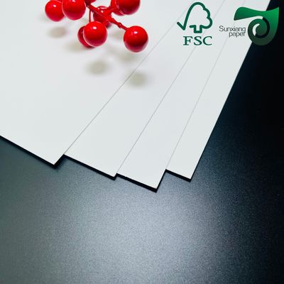 FSC 25'' 36'' Recyclable High Stiffness GC1 White Cardboard 12pt 15pt Ivory Board Paper