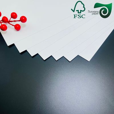 FSC Food Grade White Paperboard 215g 235g Single Side Coated For Packaging