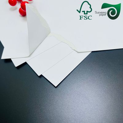 FSC Food Grade White Paperboard 215g 235g Single Side Coated For Packaging