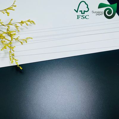 FSC 300gsm Single Sided Coated Paper  High Folding Resistance For Food Packaging  Takeaway Boxes