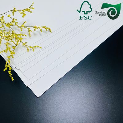 215g 235g FSC White Food Grade Single Sided Coated Board Food Packaging Grade