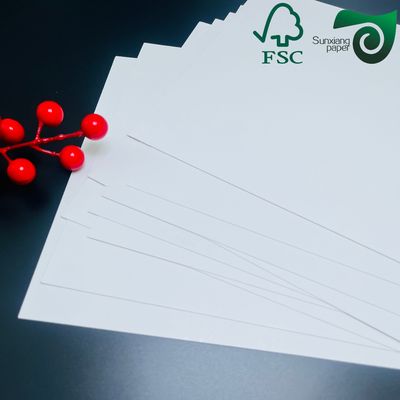 FSC 300gsm 250gsm Natural White FBB SBS Folding Box Board 70cm 100cm