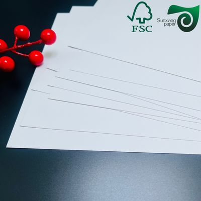 FSC Certified 350g C1S Art Board Custom Sheet Sizes For Greeting Cards  Premium Packaging