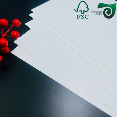 FSC Certified C1S Art Board 350g  Custom Sheet Sizes For Greeting Cards