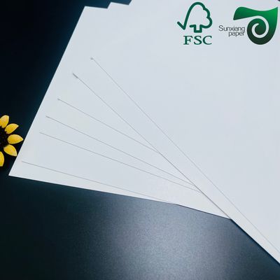 FSC Certified C1S Art Board 350g  Custom Sheet Sizes For Greeting Cards