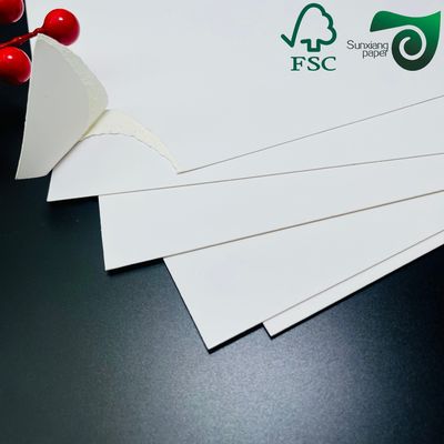 FSC 70cm 100cm 250gsm FBB SBS Folding Box Board Natural White