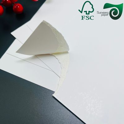 FSC High Stiffness SBS Board One Side White Clay Coated Folding Box Board